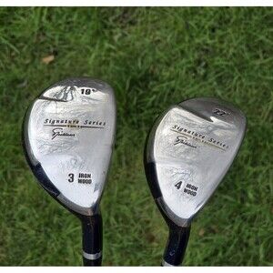 Nicklaus Signature Series 3 & 4 Hybrid Golf Club Set RH Graphite R Flex New Grip